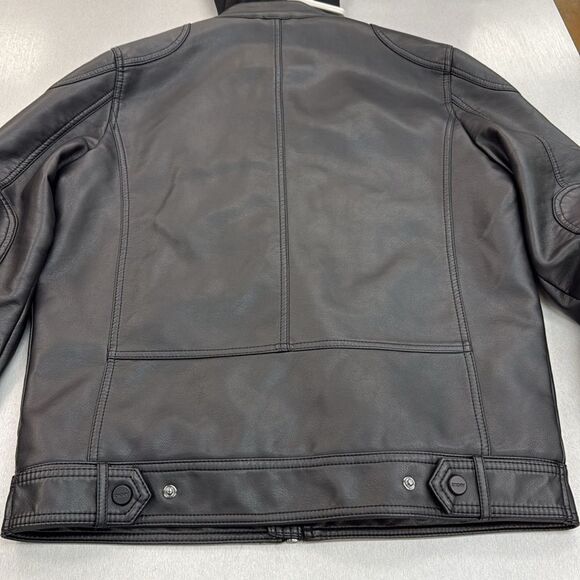 NWT DKNY Charcoal Hooded Men's Jacket Size S - Picture 10 of 11